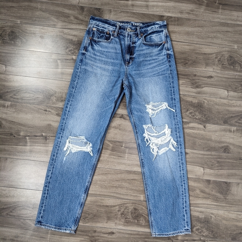 American Eagle 90s Boyfriend Jeans Size 0